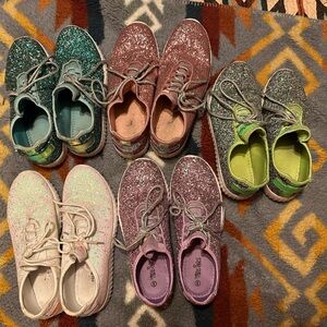 SFC glitter bomb sneaker bundle
